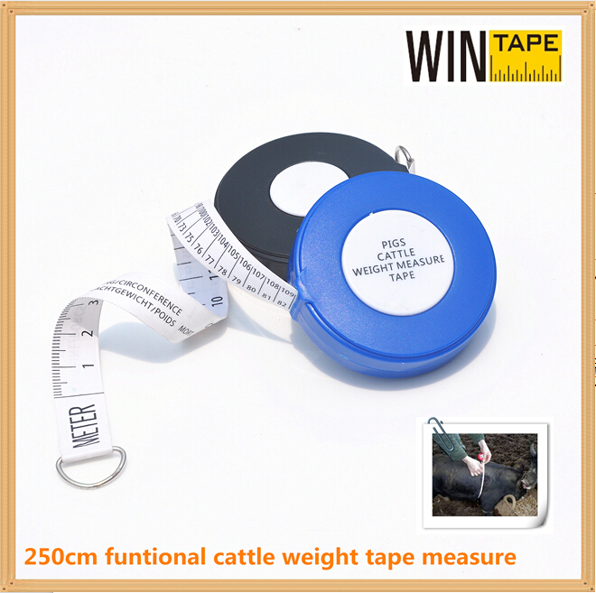 カスタマイズされた動物のブタ/牛の体重付測量テープ自社のロゴやデザイン問屋・仕入れ・卸・卸売り
