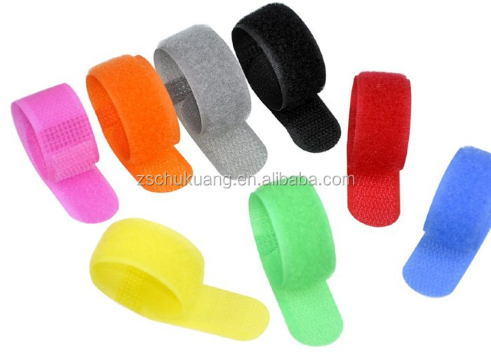 F05334-5Pcs-Colorful-20MM-150MM-font-b-Velcro-b-font-font-b-Strap-b-font-font