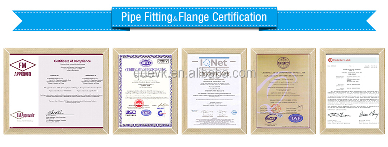 flange fitting certificate