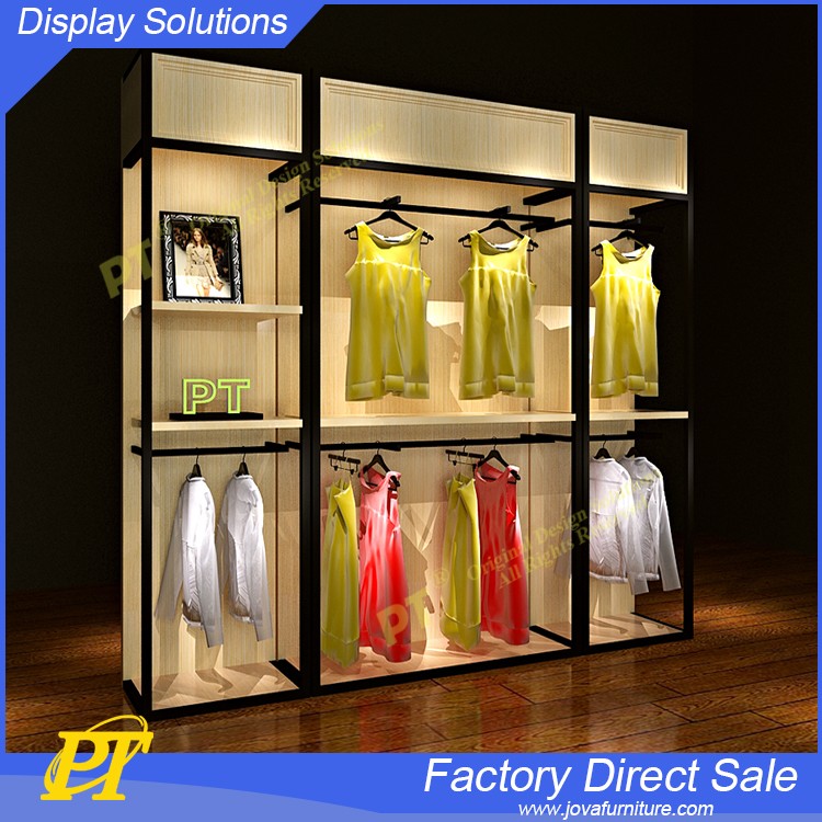 Hanging Dress Display Stand,Clothes Display Racking For Apparel Shop
