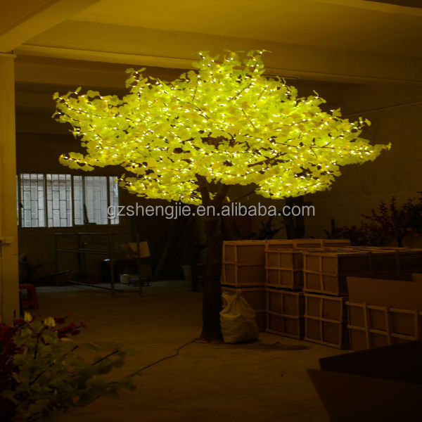 防水人工樹木の花のツリーの光人工装飾の人工的な桜の木の2高仕入れ・メーカー・工場