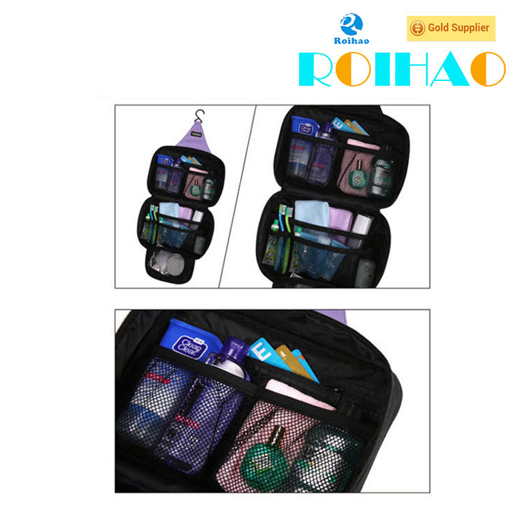China supplier hot sale hanging folding cheap wholesale makeup bags