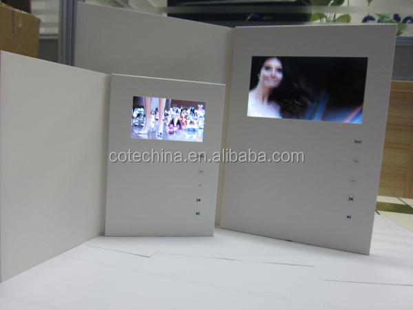 新しいoemの印刷の招待2015デジタルlcdディスプレイビデオカード仕入れ・メーカー・工場