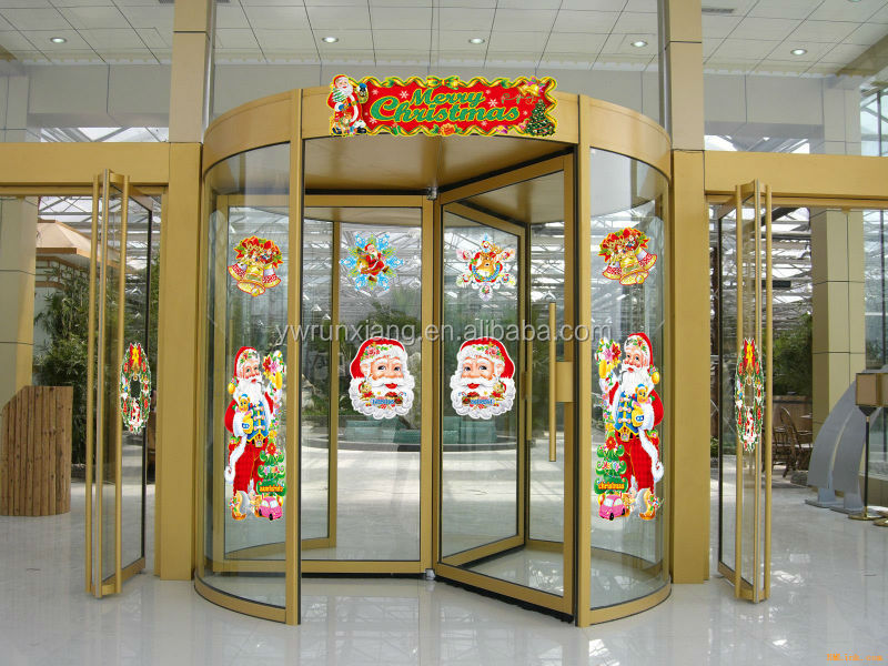 浙江省江runxiang2014年、 3dグリッター紙サンタクロースクリスマスの飾り問屋・仕入れ・卸・卸売り