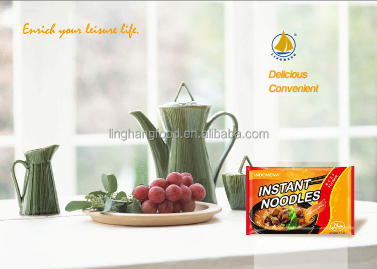 New design beef Instant noodles 65G