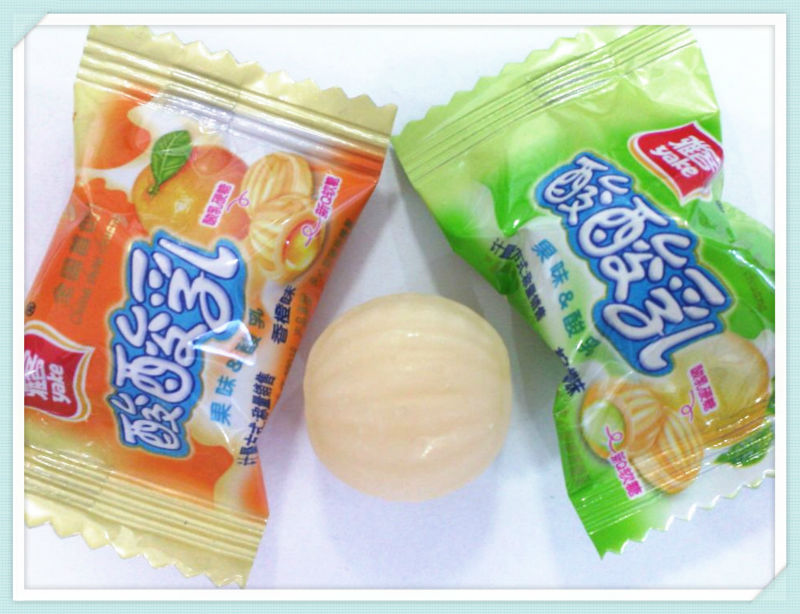 yogurt fruity jelly filled hard candy,China Yake price supplier 21food