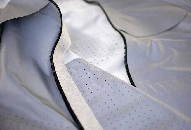 breathable reflective fabric