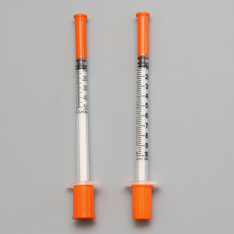 Synthetic rubber diabetes insulin syringe with low price
