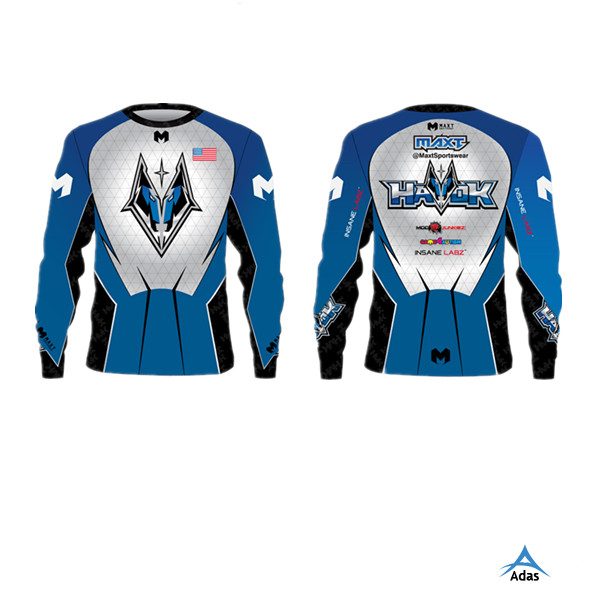 long sleeve esports jersey