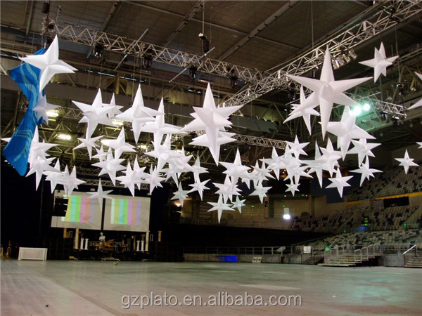 Large Inflatable Lighting Star Stage Decoration Inflatable