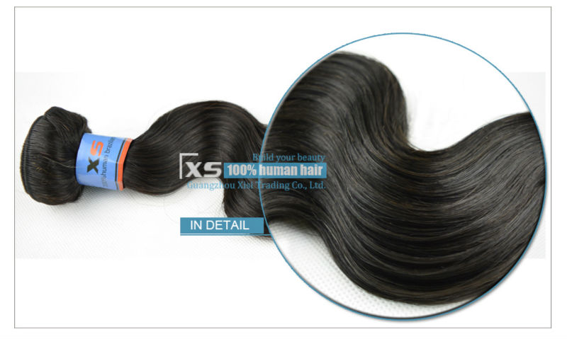 xs卸売人間の髪の毛、 安いブラジルの髪織り、 バージンボディ波ブラジルの人間の毛髪延長問屋・仕入れ・卸・卸売り