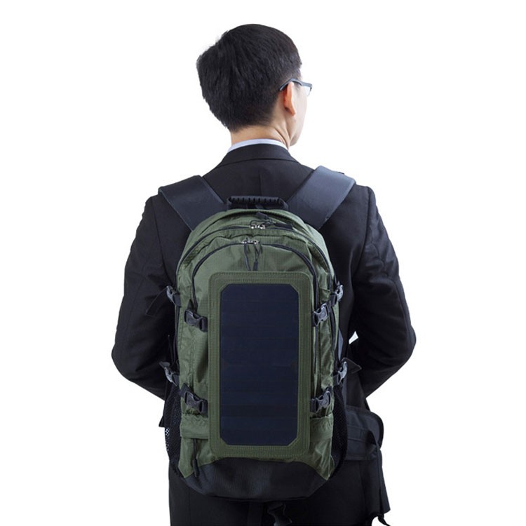 Hot 2015 Supplier New Coming Backpack With Solar