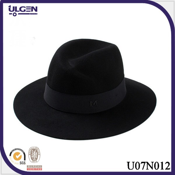 新製品メンズファッション帽子レディース広いつばのフェドーラ帽ウールは帽子の男性仕入れ・メーカー・工場