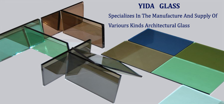 Excellence blue Dark grey reflective glass for building glass windows
