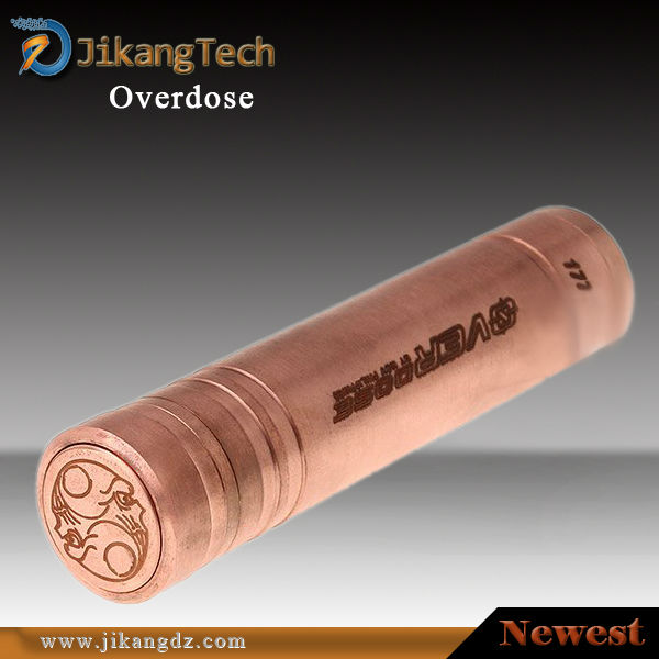 2014 Jikang New coming China supplier mechanical copper overdose mod with large stock