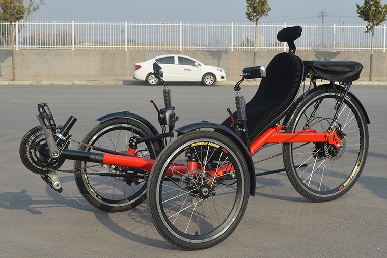Adulte 3 Roues Vélo Couché Trois Roue Vélo PliantVélosID de