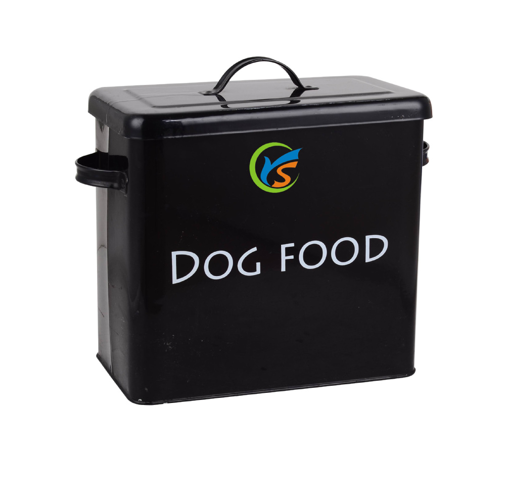 金属レトロスタイル犬食品収納スズ仕入れ・メーカー・工場
