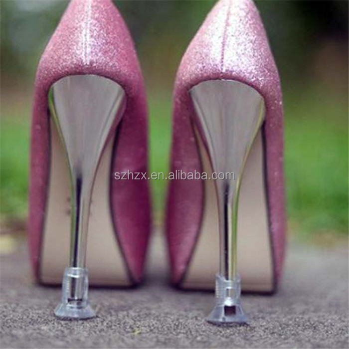 Ladies Clear Plastic High Heel Cover