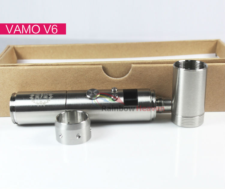 2014 Best seller variable voltage ecigator vamo vv mod,new arrival vamo v6 3w-20w chip vamo mod v6