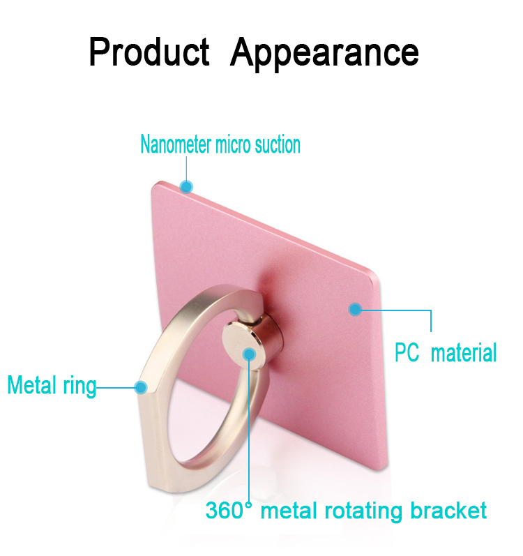 異なる色チタン合金中国金属リング360度回転モバイルリングホルダー仕入れ・メーカー・工場