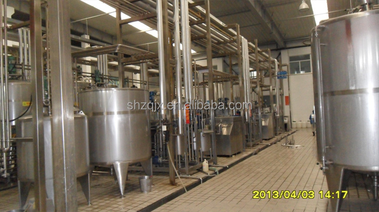 1000L/H yogurt complete processing line on turkey basis