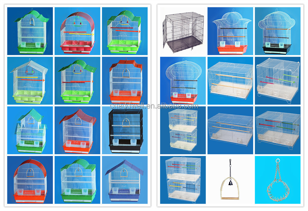 折り畳み式の金属製の鋼線の金属のための鳥ケージペットケージthrostle仕入れ・メーカー・工場