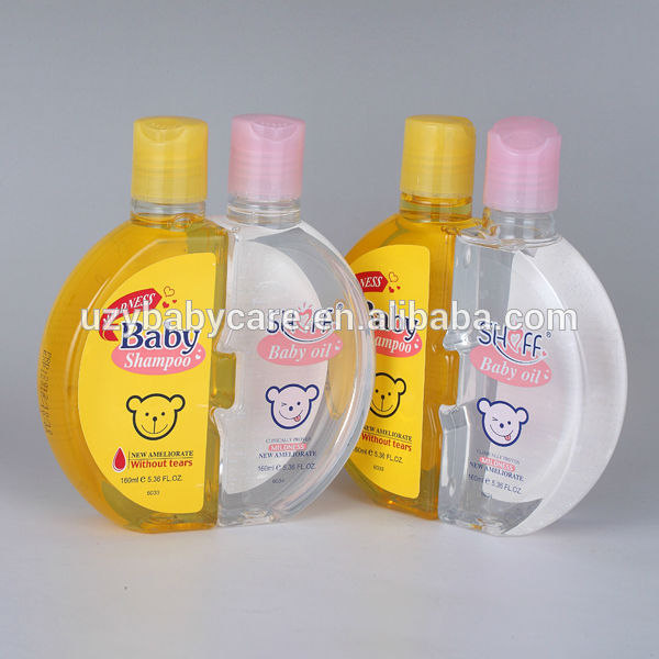 Hot-selling Gentle baby shampoo and baby oil sets