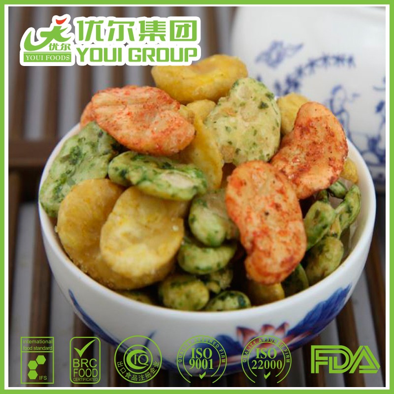 wholesale fried broad bean chips mixed different