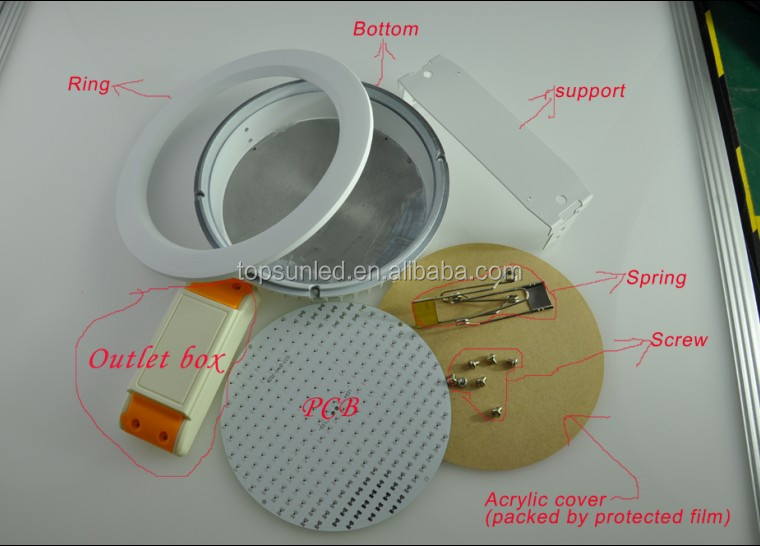 新開発アルミニウムはdownlightingを導きPCBを収容しない問屋・仕入れ・卸・卸売り