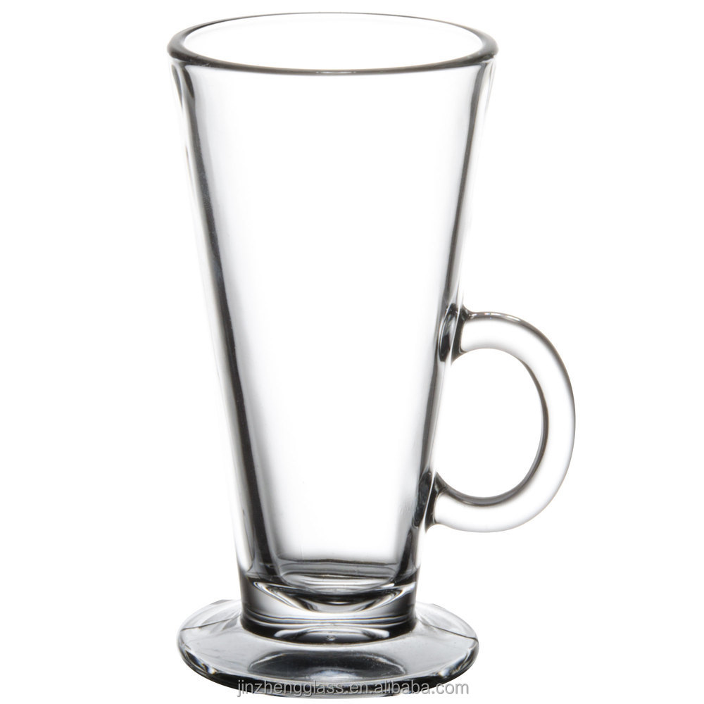 Clear Coffee Mug Drinker Clear Gl And Stainless Steel Macchiato Mug Set Of 2 323334 Jpg