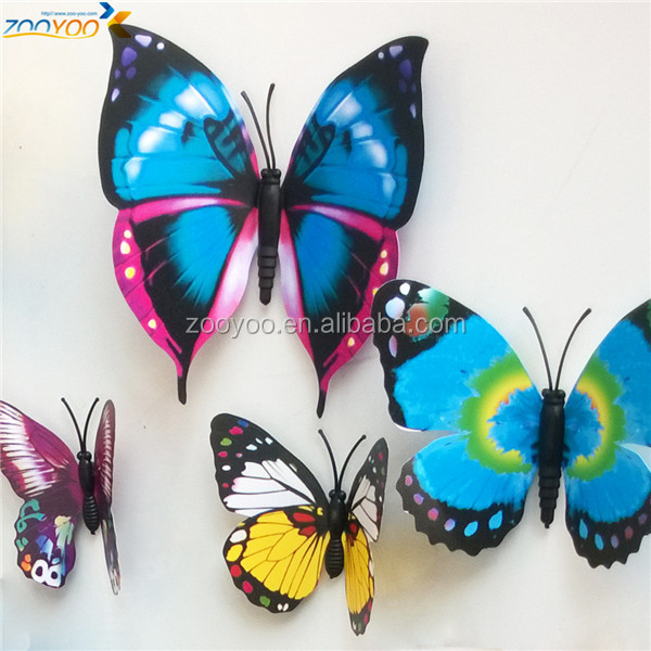 装飾的な蝶磁石壁の装飾装飾品リビングルームのためのリビングルーム問屋・仕入れ・卸・卸売り