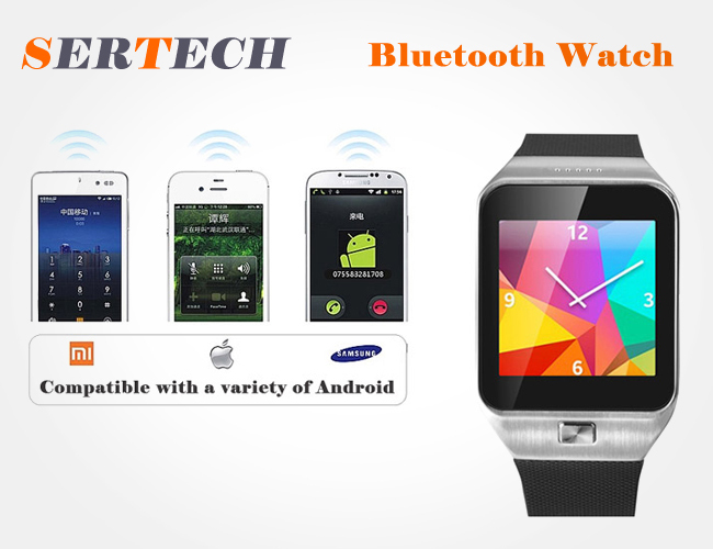 ブルートゥース腕時計電話用スマート2014年androind無線lanbluetooth付き携帯電話アンドロイド4.3仕入れ・メーカー・工場
