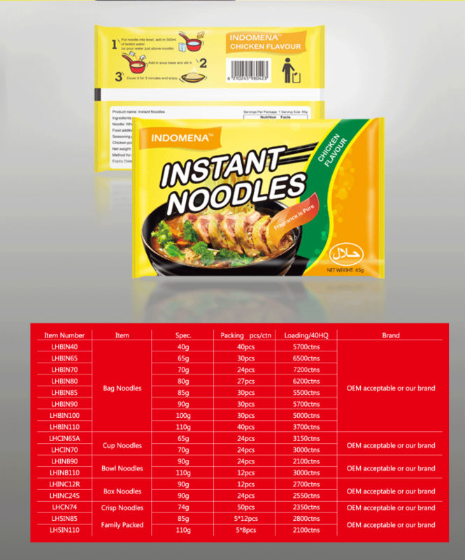 The Top One Chicken Instant Noodle