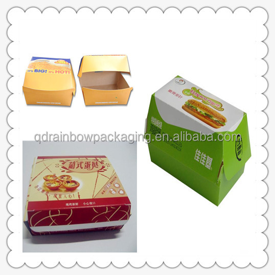 wholesale customized paper cake box with handle