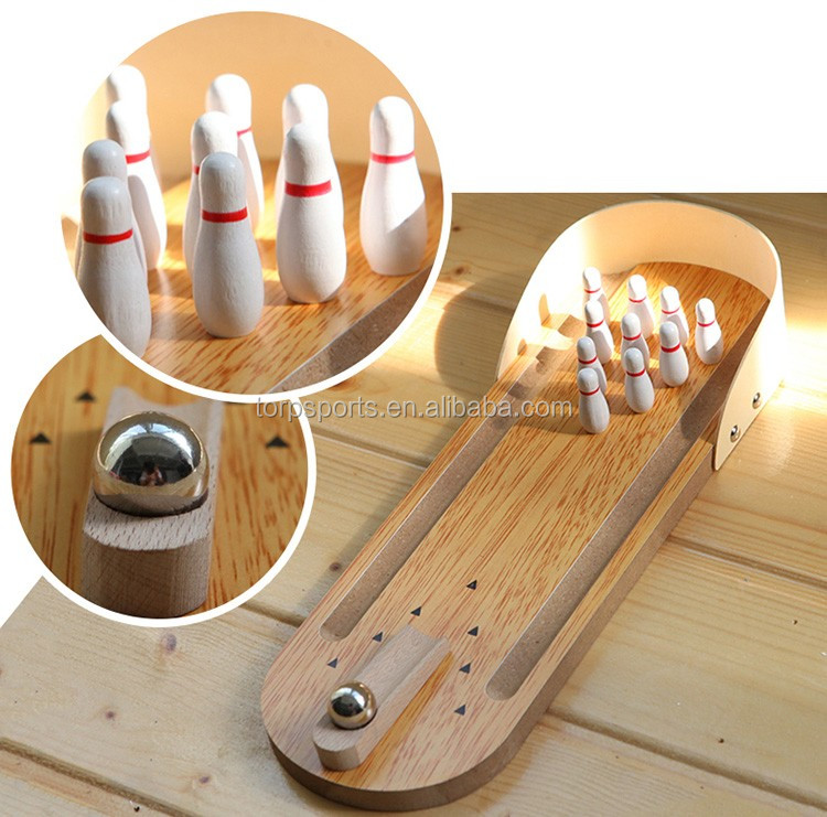 desktop bowling game set