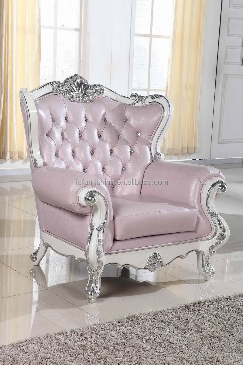 Kb068 luis xv roze parel glans leer wit hout gesneden kristal knop ...