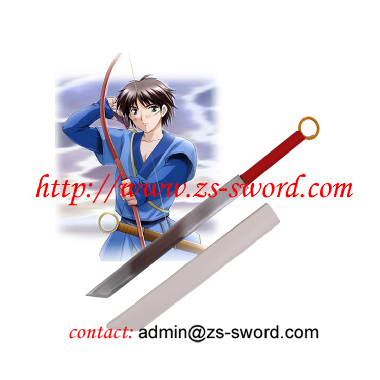 & anime miyazaki hayao mononokehime cosplay ashitaka steel sword