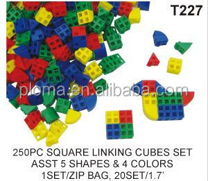 (t226) 100個の三角形をリンクするブロックが設定されます問屋・仕入れ・卸・卸売り
