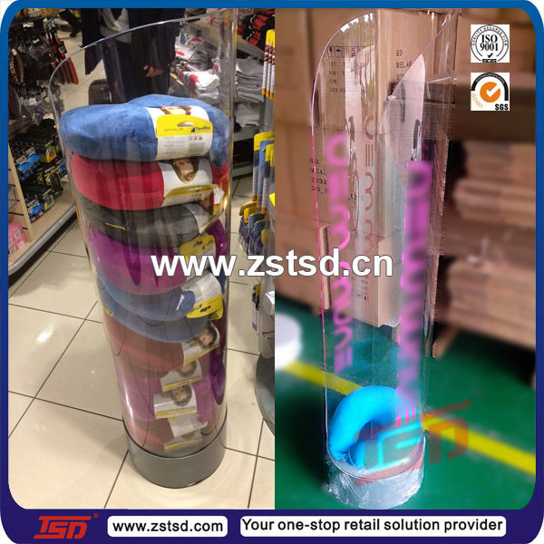 Textile Store Acrylic Cushion Display Stand,Supermarket Cushion Display