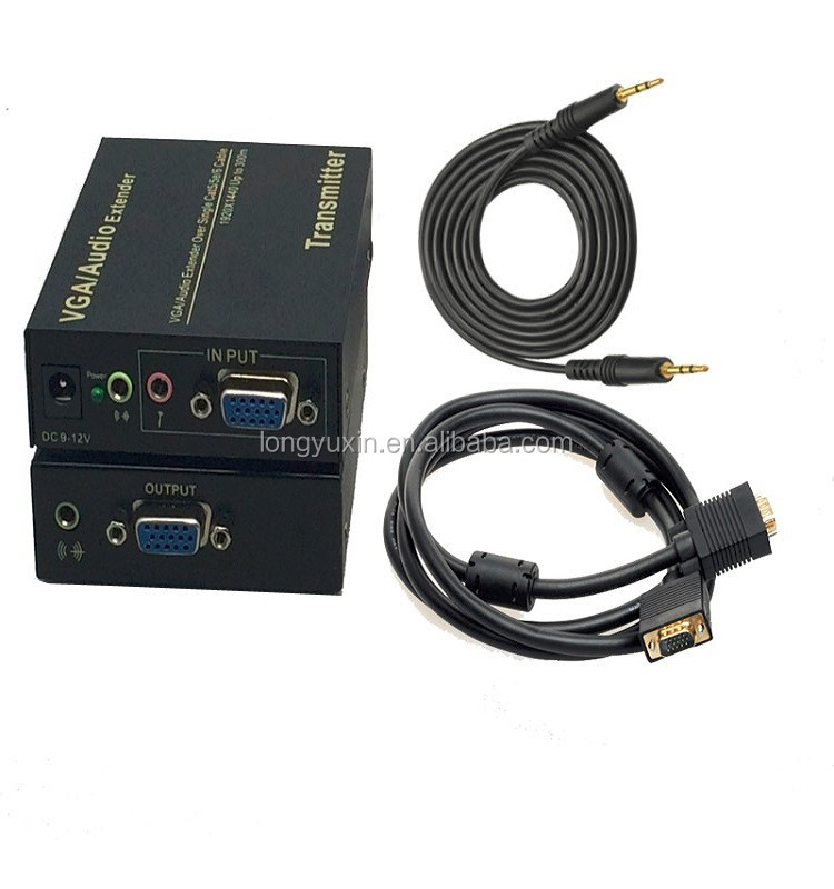 Vga エクステンダー で オーディオ vga信号アンプ延長100 メートル仕入れ・メーカー・工場