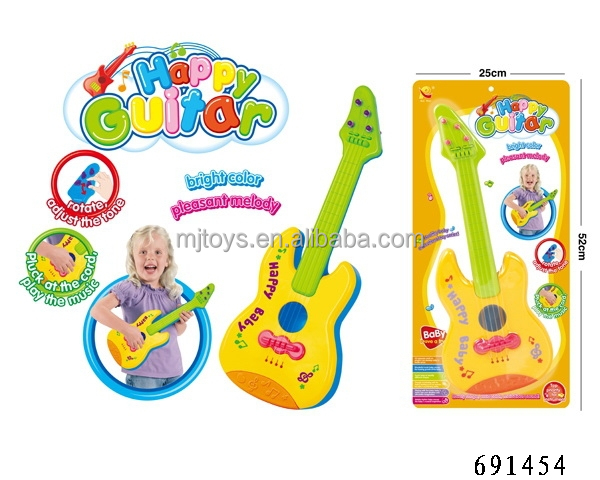 ミュージカル面白いミニプラスチックのおもちゃのギターギター子供のための問屋・仕入れ・卸・卸売り