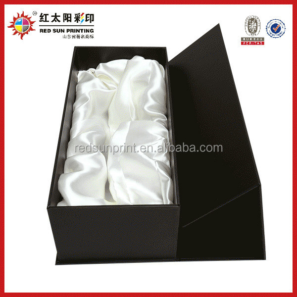 Custom Round gift boxes red wine paper box