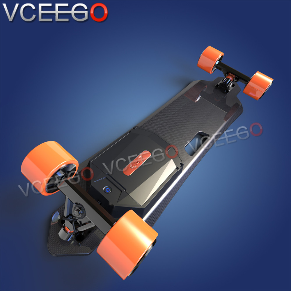 ユニークなデザインスケート電動スケートボードドライブでハブモーター取付可能どんなデッキ仕入れ・メーカー・工場