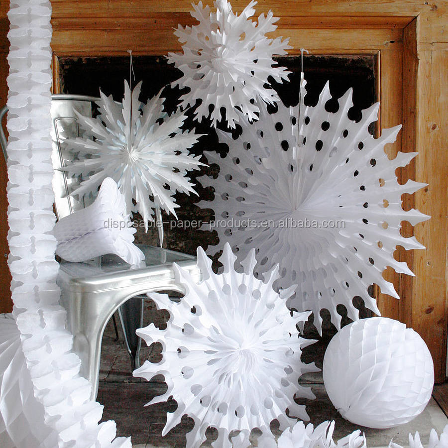 white paper tissue fan christmas decorations paper tissue white paper tissue fan christmas decorations paper tissue