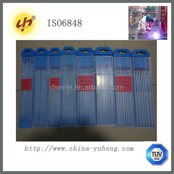 売れ筋2.4x175mmwt20dcトリアタングステン電極材料仕入れ・メーカー・工場
