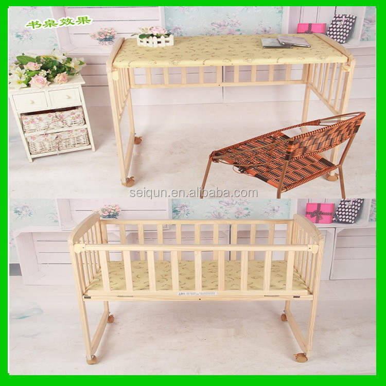 Popular exported 2015 baby bed swing cradle in alibaba