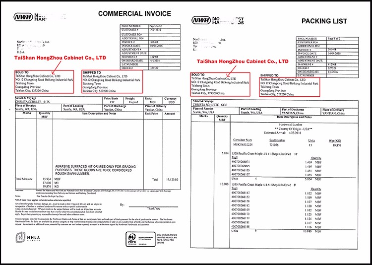 INVOICE