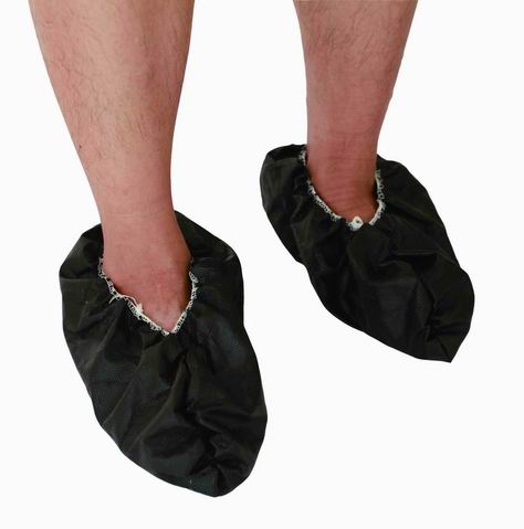 熱い販売の使い捨て非- 不織布プラスチック防護靴は男性用カバー問屋・仕入れ・卸・卸売り
