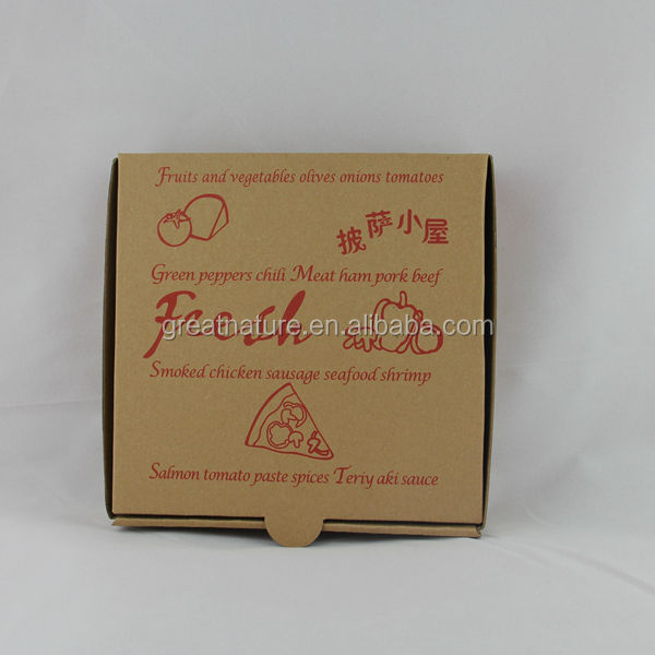 Custom pizza boxes