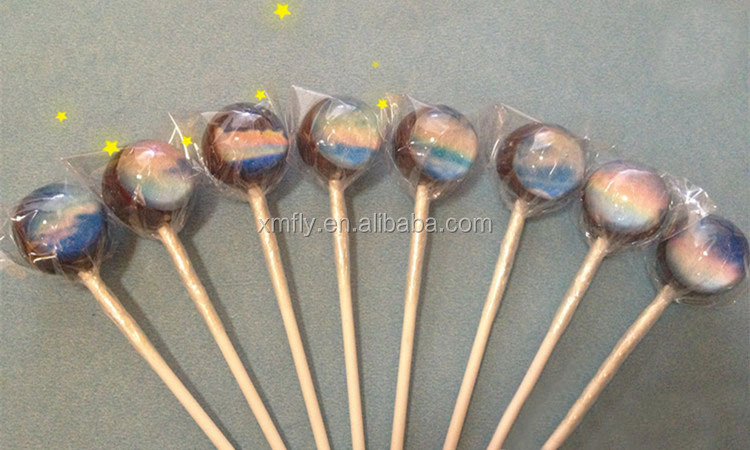 2014 New Custom Candy Lollipop Sweet Hard Handicraft Candy